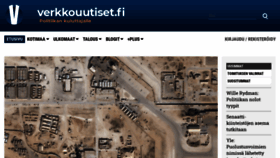What Verkkouutiset.fi website looked like in 2020 (4 years ago)