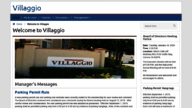 What Villaggiocorona.org website looked like in 2020 (4 years ago)