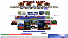 What Vysoketatry.com website looked like in 2020 (4 years ago)