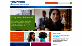 What Valleypreferred.com website looked like in 2020 (4 years ago)
