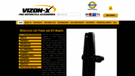 What Vizonx.com website looked like in 2020 (4 years ago)