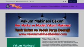 What Vakummakinesibakimi.com website looked like in 2020 (4 years ago)