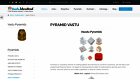 What Vaastupyramid.com website looked like in 2020 (4 years ago)