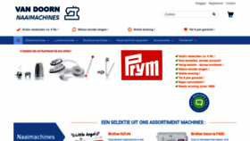 What Vandoornnaaimachines.nl website looked like in 2020 (4 years ago)
