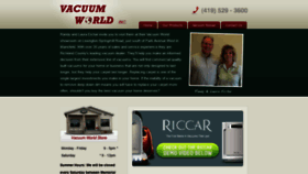 What Vacworldinc.com website looked like in 2020 (4 years ago)
