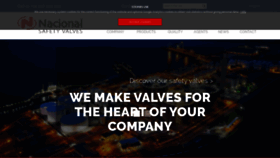 What Valvulasnacional.com website looked like in 2020 (4 years ago)