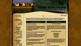What Villagegreenheights.com website looked like in 2020 (4 years ago)
