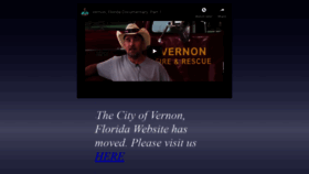 What Vernonfl.com website looked like in 2020 (4 years ago)