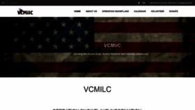 What Vcmilc.org website looked like in 2020 (4 years ago)