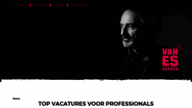 What Vanessearch.nl website looked like in 2020 (4 years ago)
