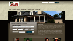 What Valererealestate.com website looked like in 2020 (4 years ago)