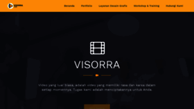 What Visorra.com website looked like in 2020 (4 years ago)