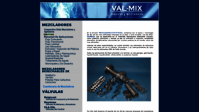 What Val-mix.com website looked like in 2020 (4 years ago)