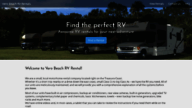What Verobeachrvrental.com website looked like in 2020 (4 years ago)