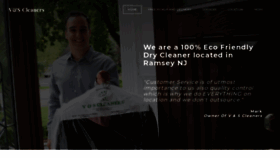 What Vandscleaners.com website looked like in 2020 (4 years ago)