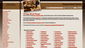 What Vintagewoodplanes.com website looked like in 2020 (4 years ago)