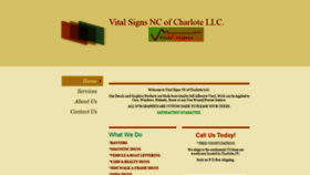 What Vitalsigns-nc.com website looked like in 2020 (4 years ago)