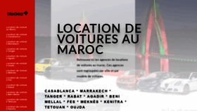 What Voitures-maroc.com website looked like in 2020 (4 years ago)