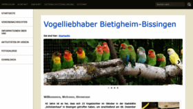 What Vogelliebhaber-bietigheim-bissingen.de website looked like in 2020 (4 years ago)