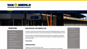 What Vanmierlobv.nl website looked like in 2020 (4 years ago)
