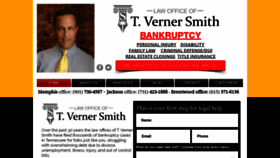 What Vernersmith.com website looked like in 2020 (4 years ago)