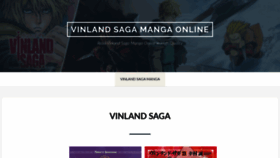 What Vinland-saga-manga.com website looked like in 2020 (4 years ago)