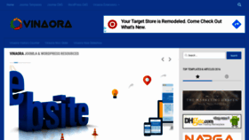 What Vinaora.com website looked like in 2020 (4 years ago)