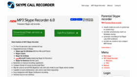 What Voipcallrecording.com website looked like in 2020 (4 years ago)