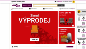 What Vidaxl.cz website looked like in 2020 (4 years ago)