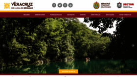What Veracruz.mx website looked like in 2020 (4 years ago)