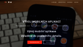 What Vyvojmobilnichaplikaci.cz website looked like in 2020 (4 years ago)