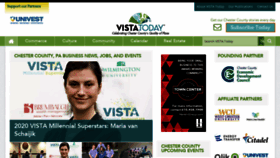 What Vista.today website looked like in 2020 (4 years ago)