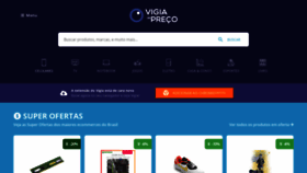 What Vigiadepreco.com.br website looked like in 2020 (4 years ago)