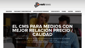 What Vorknews.com.ar website looked like in 2020 (5 years ago)