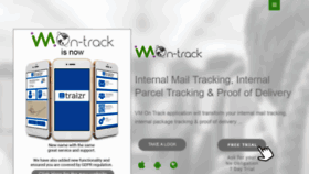 What Vm-on-track.com website looked like in 2020 (4 years ago)