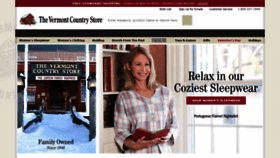 What Vermontcountrystore.com website looked like in 2020 (4 years ago)