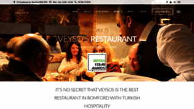 What Veysosrestaurant.co.uk website looked like in 2020 (4 years ago)