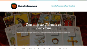 What Vidente-barcelona.com website looked like in 2020 (4 years ago)