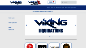 What Vikingwholesale.com website looked like in 2020 (4 years ago)