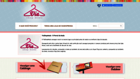 What Viashopmoda.com.br website looked like in 2020 (4 years ago)