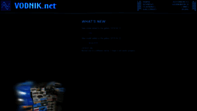What Vodnik.net website looked like in 2020 (4 years ago)