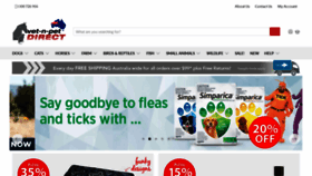 What Vetnpetdirect.com.au website looked like in 2020 (4 years ago)