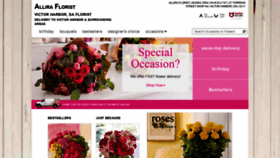 What Victorharborflowers.com.au website looked like in 2020 (4 years ago)