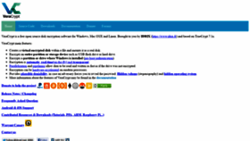 What Veracrypt.fr website looked like in 2020 (4 years ago)