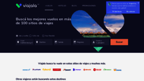 What Viajala.com.ar website looked like in 2020 (4 years ago)