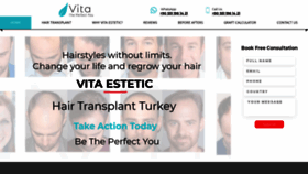 What Vitaestetic.com website looked like in 2020 (4 years ago)