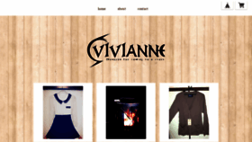What Vivianne.thebase.in website looked like in 2020 (4 years ago)