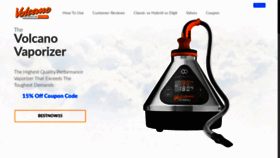 What Volcanovape.net website looked like in 2020 (4 years ago)
