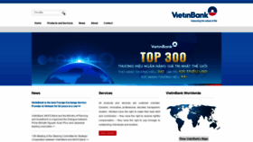 What Vietinbank.com website looked like in 2020 (4 years ago)
