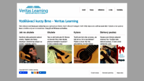 What Veritas-learning.cz website looked like in 2020 (4 years ago)